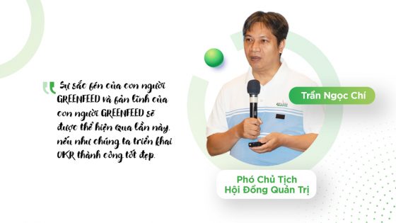 <bl>Đưa OKR Breakthrough</bl> đến với GREENFEED